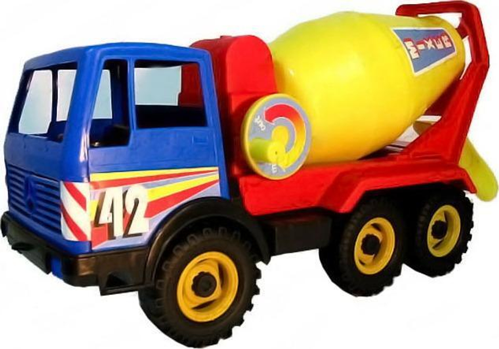 Автобетоновоз 3-х осный 42см. (Лена)