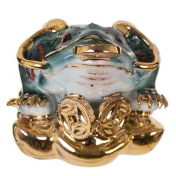 GAEM Фигурка декоративная "Денежная лягушка", L5 W6 H5,5 см