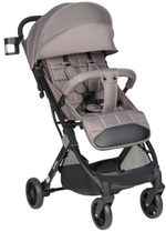 Kоляска детская прогулочная Farfello Comfy Go Comfort (Grey Black Chrome/Серый на черном хроме CG-30