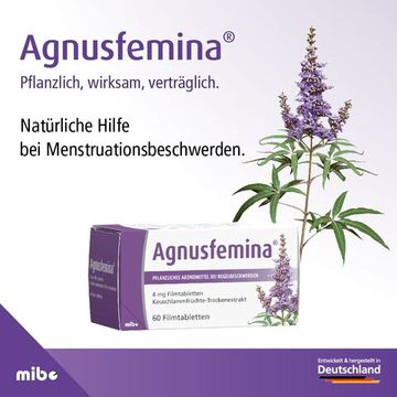Agnusfemina – натуральная помощь при проблемах с менструальным циклом