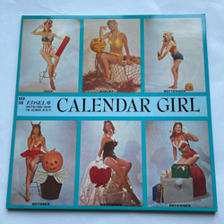 Винтажная виниловая пластинка LP Julie London Calendar Girl (Англия 1982)