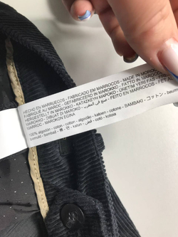 Брюки Massimo Dutti вельветовые, маркировка 38, визуально на 44 размер