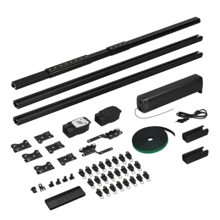 Карниз для штор с электроприводом CNK-M1-TY-RF-3M-BK (Arlight, IP20 Металл, 5 лет) 061461