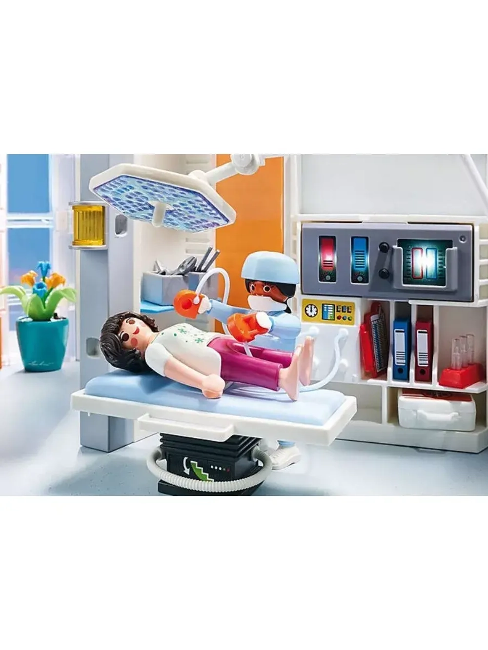 Набор Больничное крыло с мебелью Playmobil 70191 свет