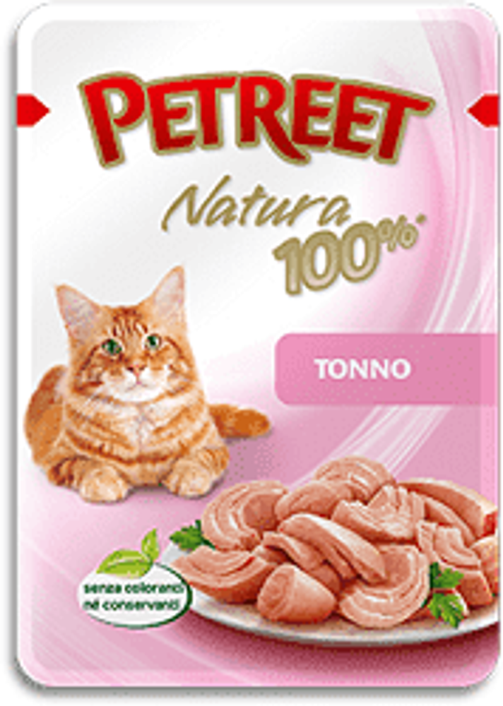 Petreet Пауч для кошек Тунец 85 г