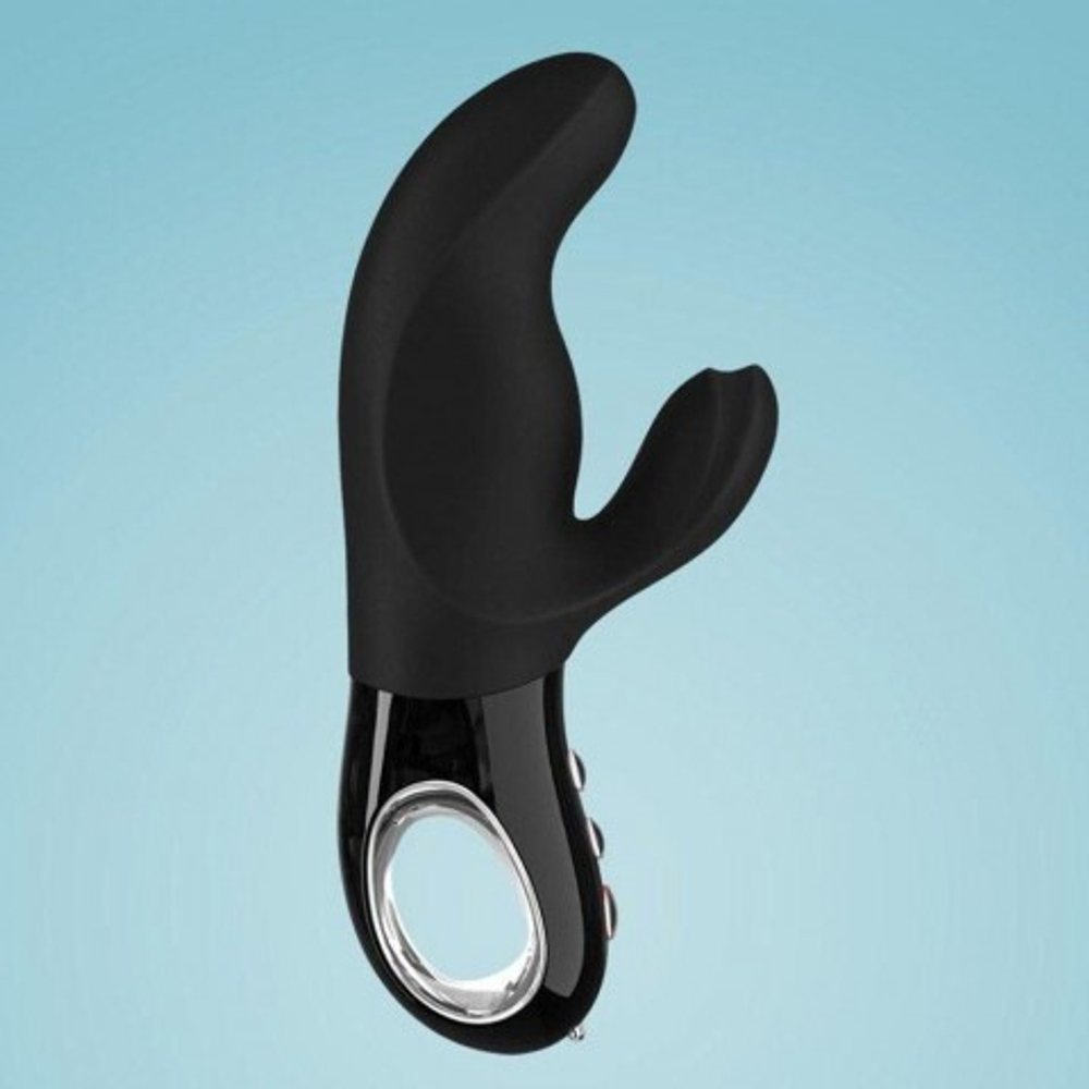 Кролик-вибратор Miss Bi (черный)