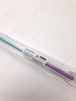 Палочка Sasaki 57 см с блеском мятная с фиолетовой ручкой PEGxRRK (Peppermint Green х Lilac)
