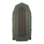 Лодка гребная под мотор Лоцман Стандарт 260 ВНД (зелёный, 260)