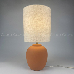 Настольная лампа Cloyd GARGANTUA-A T1 / выс. 54 см- красно-коричн. керамика (арт.30144)