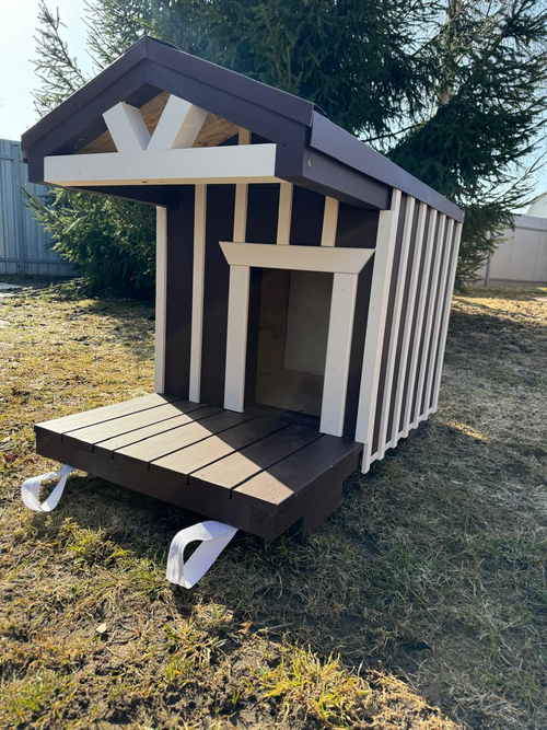 ДОМИК для собаки 1,15 * 0,65 * 0,9 ШАЛЕ