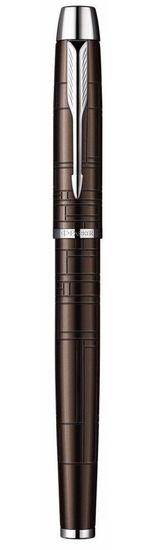 Ручка-роллер Parker IM Premium T222, цвет: Brown, стержень: Fblack S0949720