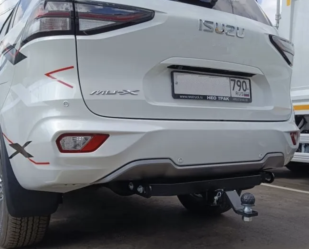 Фаркоп с унив. электрикой Смарт на Isuzu MU-X II 2022- Бизон FA 0330-E