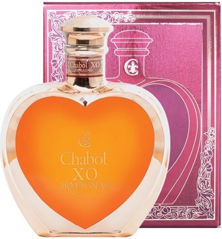 Арманьяк Chabot XO Coeur gift box, 0.5 л