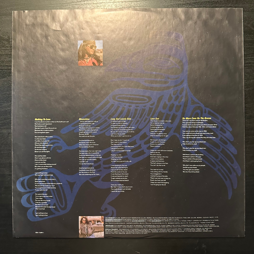 Ian Gillan - Naked Thunder (Европа 1990г.)