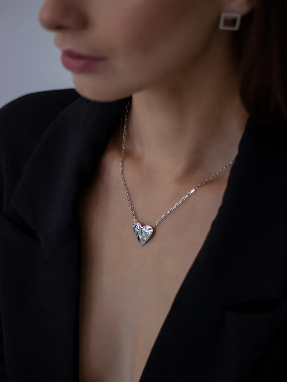 Колье-сердце Folio