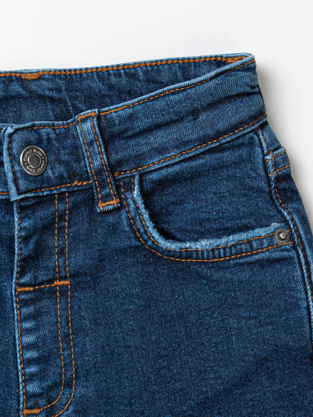 Джинсы прямые "Синие"