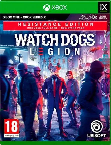 Xbox One/Series X - Watch Dogs: Legion Resistance Edition Б/У (Полностью на русском языке)