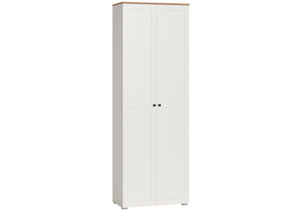 Шкаф Woodville Опра 16.307 белый PE шагрень, дуб золотой craft