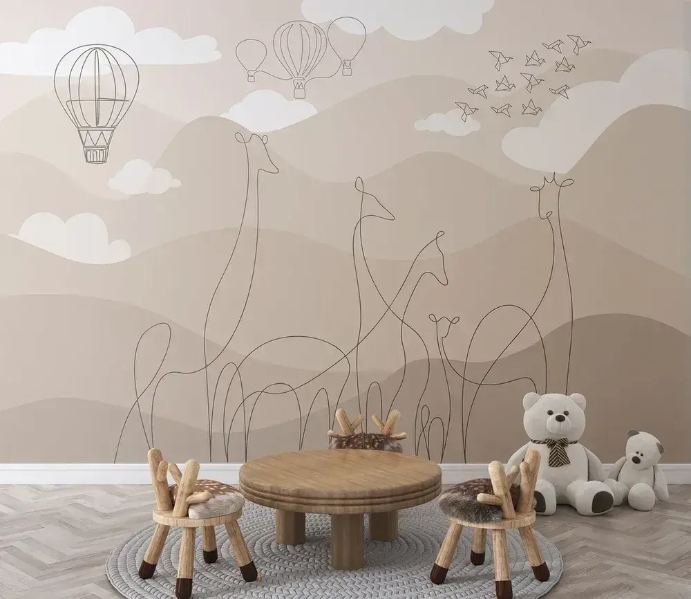 Фотообои Citydecor Perfect Lines Kids 1 200x260 см (флизелиновые с виниловым покрытием)