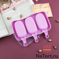 Форма силиконовая «Эскимо 3 в 1»