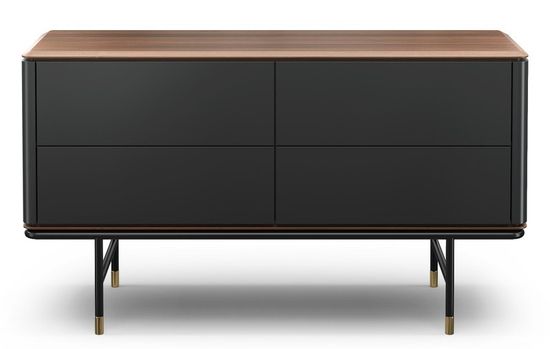 Комод ALTEA, MOD INTERIORS цвет натуральный/черный