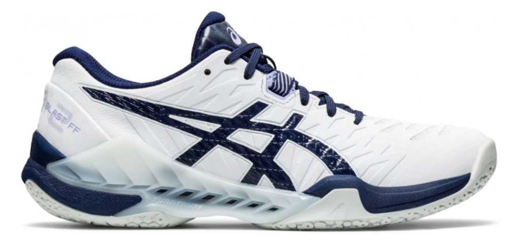 Женские Кроссовки теннисные Asics Blast FF 2 W - white/peacoat