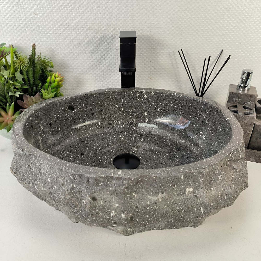 Раковина из андезита Erozy Grey EA-65551 48*42*15 0034