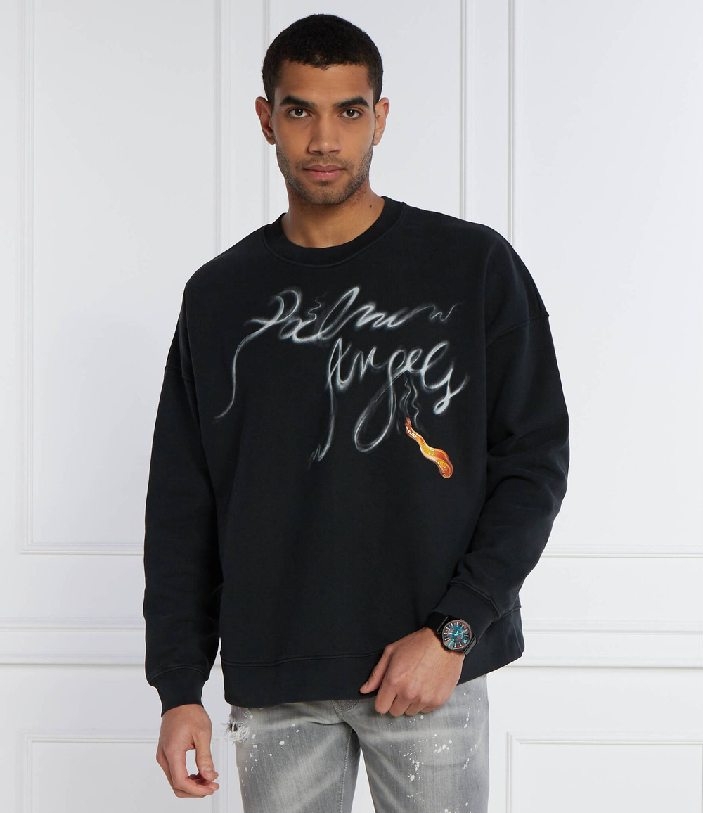 Худи Palm Angels - черный(PMBA074R 24FLE003)