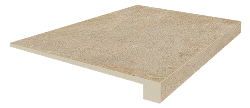 Колизеум Керамогранит Ступень фронт Червиния Песок 33*45