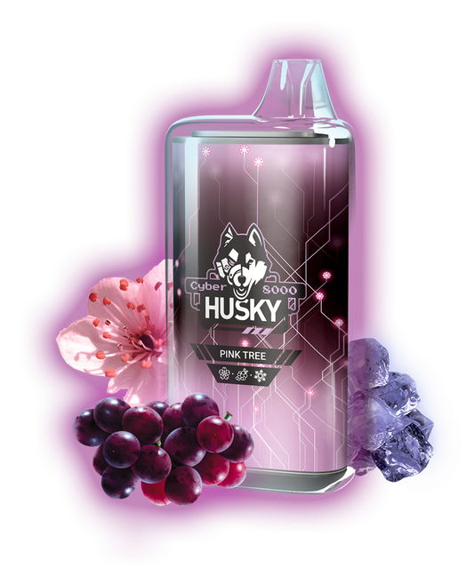 Одноразовый Pod Husky Cyber - Pink Tree (8000 затяжек)