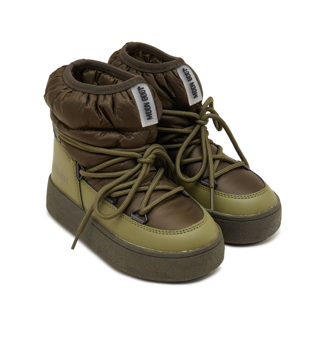 Утепленное угги MB JTRACK LOW Moon Boot - хаки(34300300)