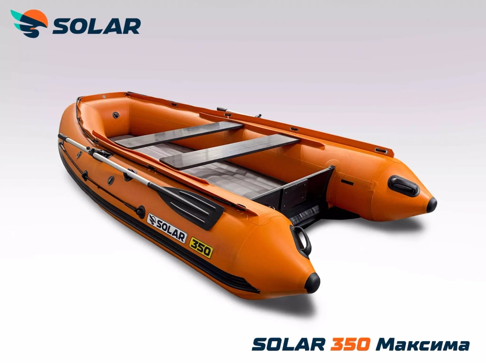 Лодка надувная моторная solar-350 к (максима)