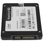Твердотельный накопитель 1000GB SSD TeamGroup QX 2.5” SATA3, R530 MB/s, W470MB/s, 300TBW, 3D QLC флэш, SLC кэширование T253X7001T0C101