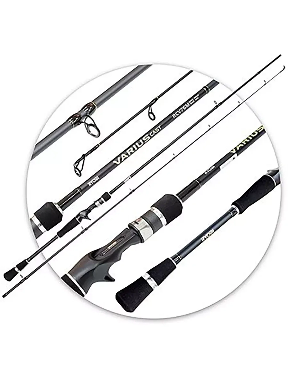 Спиннинг штекерный VARIUS CAST 2,30m 7-35g IM8 Trigger