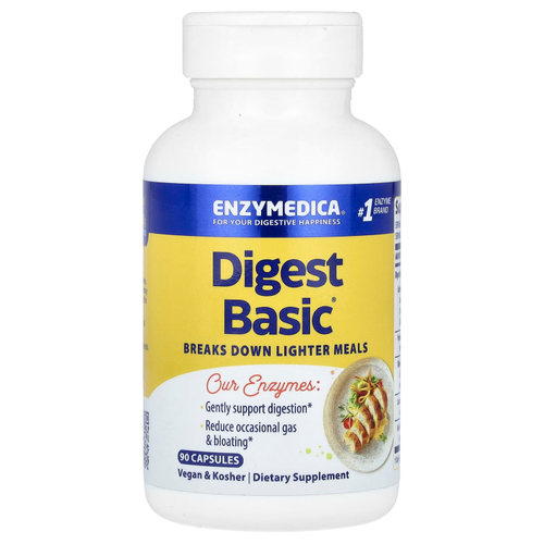 Enzymedica, Digest Basic®, 90 капсул