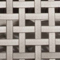 "Тито" кресло из искусственного ротанга, цвет серый