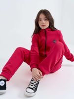 Комбинезон с карманами "Фуксия" утепленный 7+