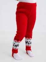 Рейтузы вязаные с орнаментом