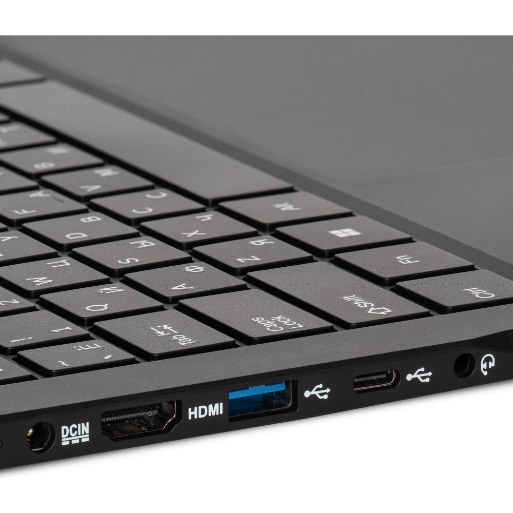 Ноутбук IRU Planio 15ING N-series N100 8Gb SSD256Gb Intel UHD Graphics 15.6" IPS FHD FreeDOS black (2058911)