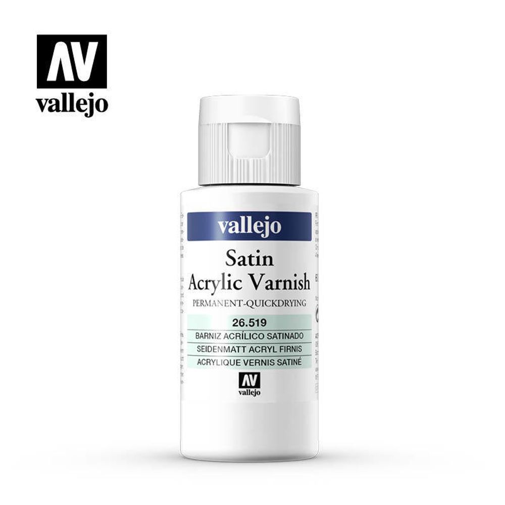 SATIN VARNISH 519-60ML. SATIN VARNISH 519-60ML.