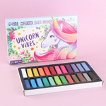 Набор из 24 мелков для волос Unicorn Vibes (Цвет: не задано)