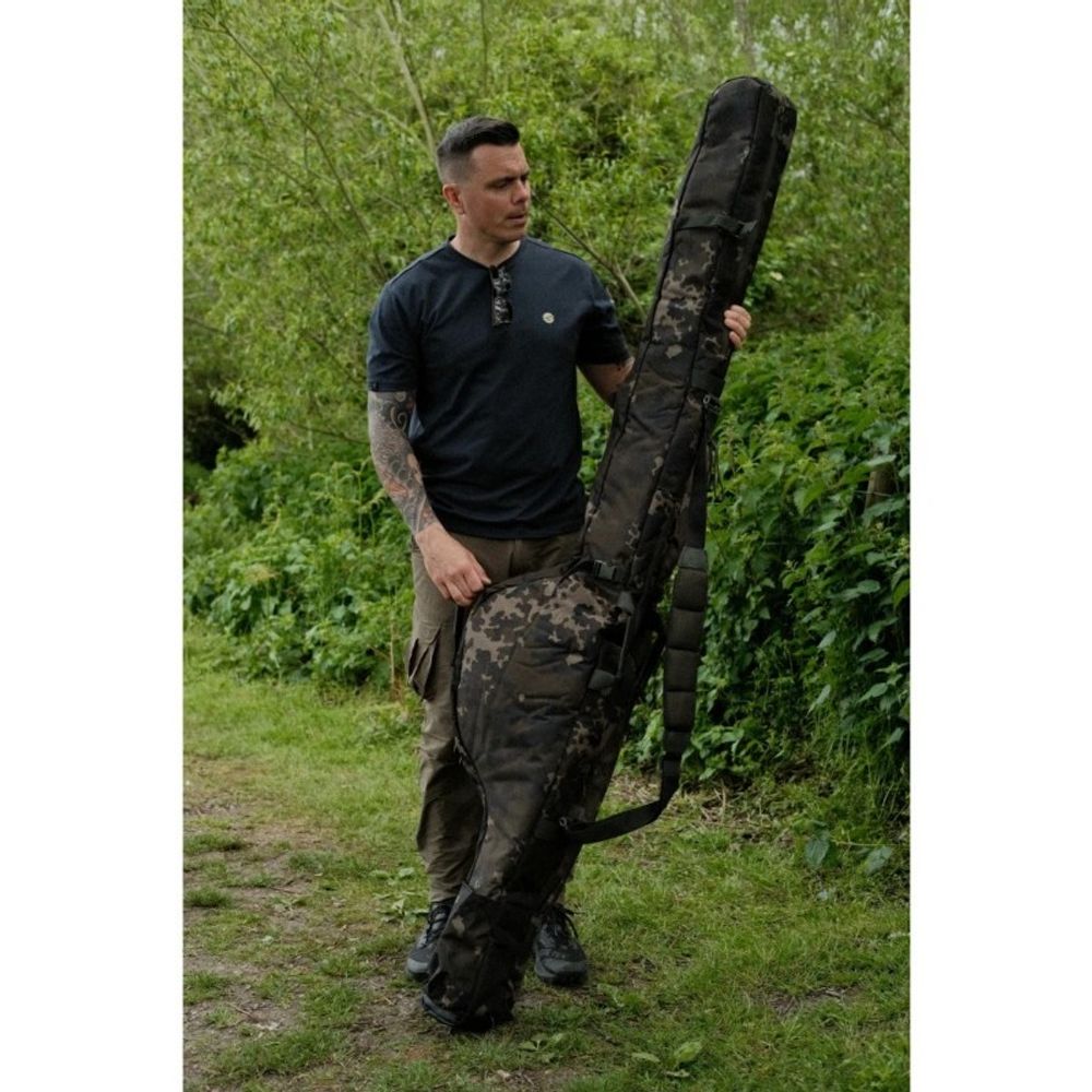 KORDA Чехол для 3-х удилищ Compac 3 Rod Holdall 13ft Dark Kamo