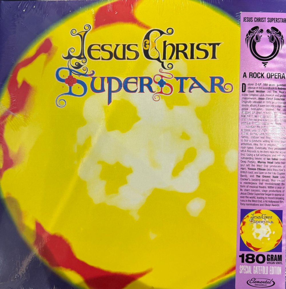 Виниловая пластинка Jesus Christ Superstar: A Rock Opera 2LP
