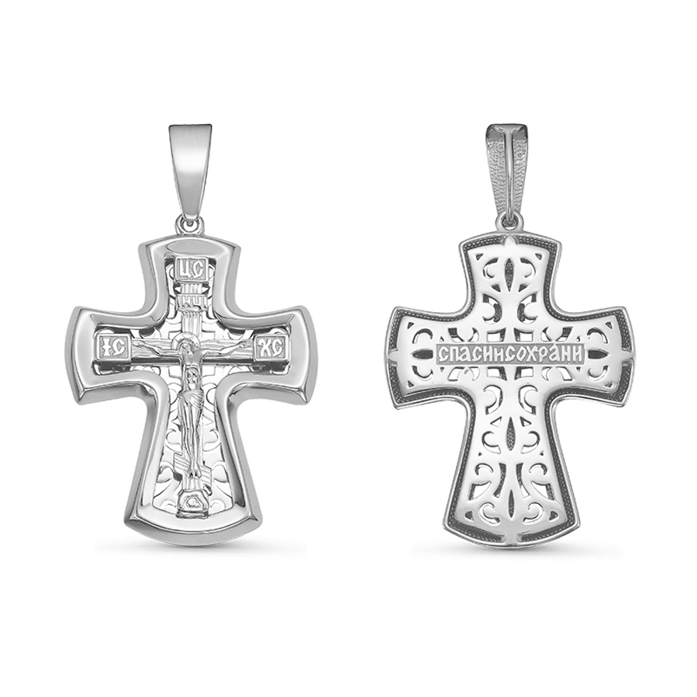 Крест из серебра 925 пробы