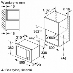 Встраиваемая микроволновая печь Bosch BEL623MB3