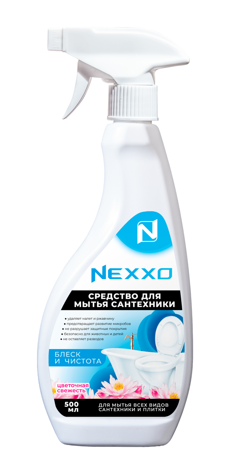 Универсальное средство для мытья сантехники NEXXO, 0,5л