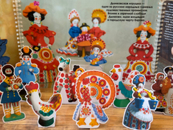 Макет "Дымковская игрушка"