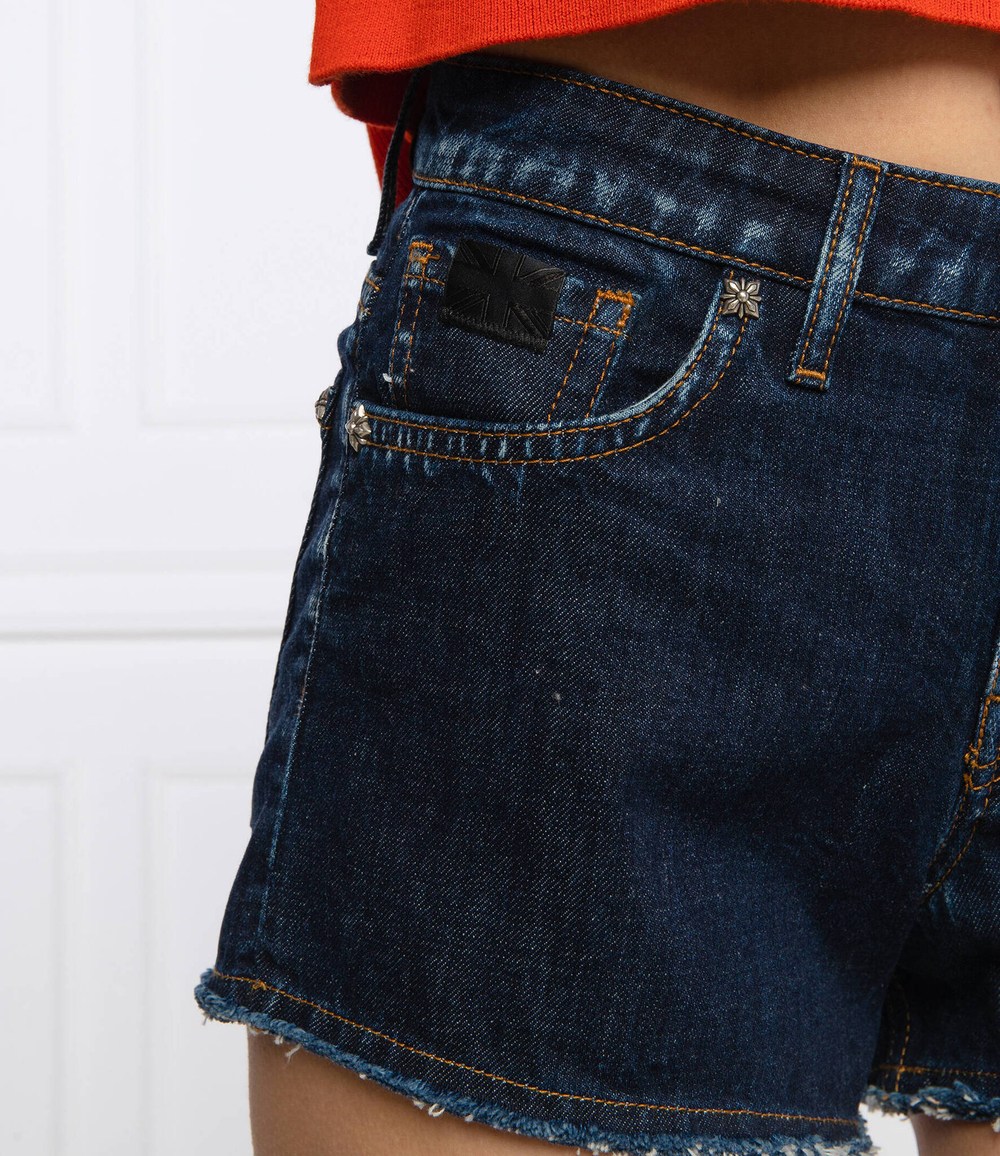 шорты kate John Richmond - голубой(RWP21138SH)