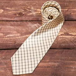 Галстук в открытке с атласной лентой "Настоящему мужчине"