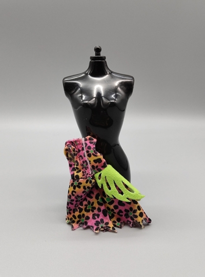 Одежда для куклы Барби - Келли винтаж платье 02314